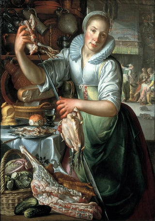 Joachim Wtewael - The Kitchen Maid.webp