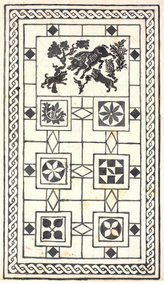 Joakim Skovgaard - Studie efter pompejansk gulv.webp