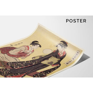 Jôbon no zu - Image de la classe supérieure - Kitagawa Utamaro | Reproduction Tableau Décoration murale affiche copie