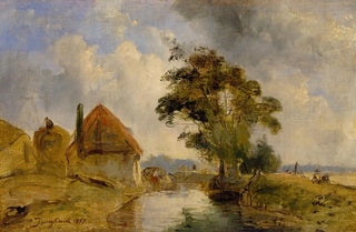 Johan Barthold Jongkind - Environs of Breda.webp