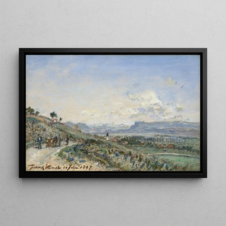 Johan Barthold Jongkind - Grande route dpartementale de Lyon Grenoble.webp