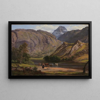 Johan Christian Dahl - Isdalen at Svartediket near Bergen.webp