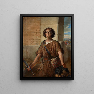 Johann Peter Krafft - David with the head of Goliath.webp