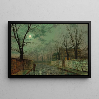 John Atkinson Grimshaw - Under the Silvery Moonbeams.webp