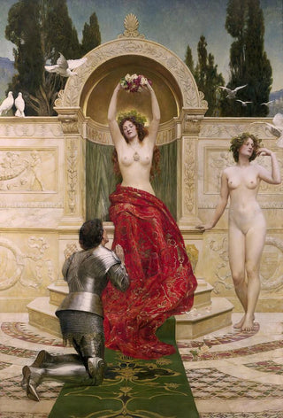John Collier - Tannhuser en el Venusberg.webp