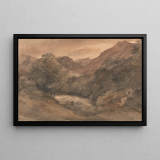 John Constable - Borrowdale Evening after a Fine Day 1 October 1806.webp