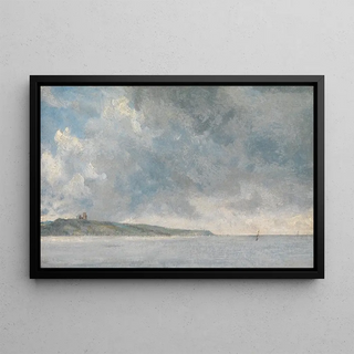John Constable - Coastal Scene with Cliffs.webp