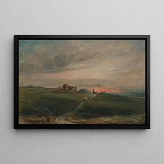 John Constable - Stonehenge at Sunset.webp