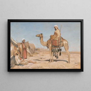 John Frederick Lewis - A Bedouin Encampment Or Bedouin Arabs.webp