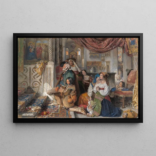 John Frederick Lewis - Roman Pilgrims.webp