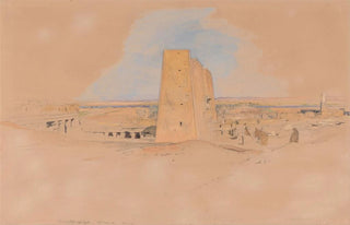 John Frederick Lewis - Temple of Edfou Upper Egypt.webp