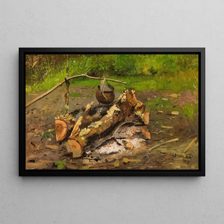 John George Brown - Camp in Vermont.webp