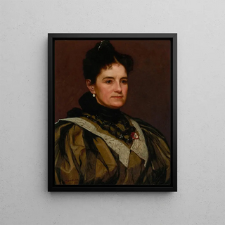 John George Brown - The Artists Wife.webp