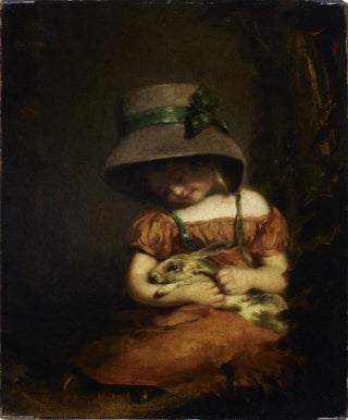 John Hoppner - Girl with a Rabbit.webp