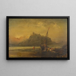 John Sell Cotman - Beach Scene.webp
