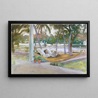 John Singer Sargent - Figure in Hammock Florida.webp