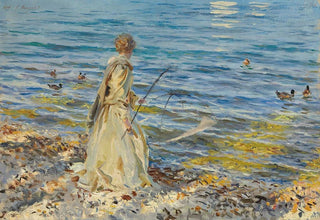 John Singer Sargent - Girl Fishing.webp