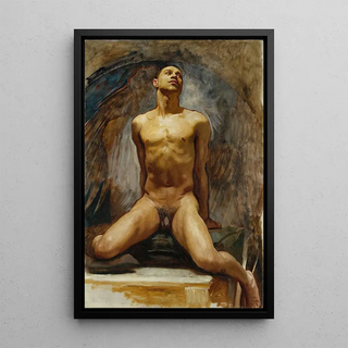 John Singer Sargent - Nude Study of Thomas E McKeller.webp