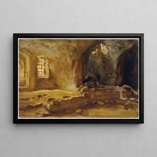 John Singer Sargent - Ruined CellarArras.webp