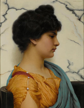 John William Godward - An Arcadian beauty.webp