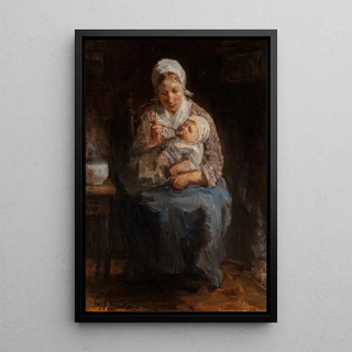 Jozef Israls - Sollicitude maternelle.webp