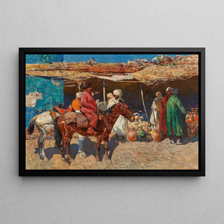 Julius Sergius Klever - A Storm in a Snow Landscape.webp