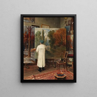 Julius Sergius Klever - in seinem Atelier.webp