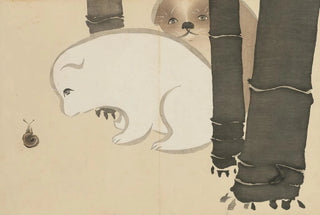 Kamisaka Sekka - Puppies Enokoro.webp
