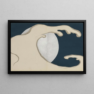 Kamisaka Sekka - Rising Waves Tachinami.webp