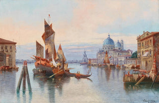 Karl Kaufmann - Venice A View of Santa Maria della Salute.webp