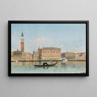Karl Kaufmann - Venice a View of St Marks Colum.webp