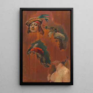 Kenyon Cox - Study of man and woman.webp