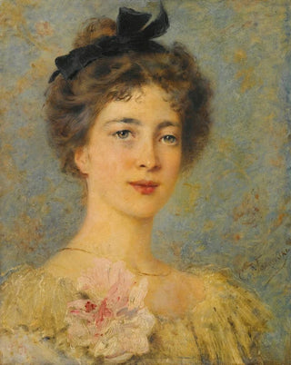 Konstantin Egorovich Makovsky - Portrait Of An Elegant Lady.webp