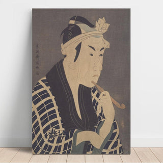 L'acteur Matsumoto Koshiro IV dans le rôle du poissonnier Gorobei - Toshusai Sharaku | Reproduction Tableau Décoration murale affiche copie