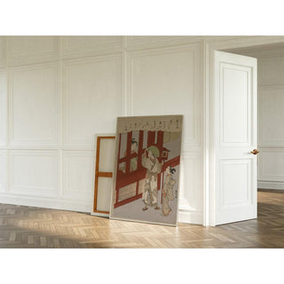 L'amour à la porte du bordel - Suzuki Harunobu | Reproduction Tableau Décoration murale affiche copie