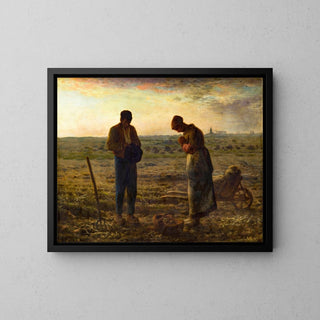 L'angelus - Jean-François Millet | Reproduction Tableau Décoration murale copie