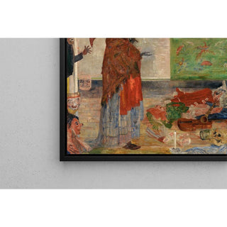 L'étonnement de la souris à masque - James Ensor | Reproduction Tableau Décoration murale affiche copie