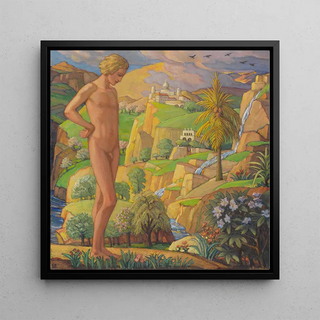 L'île enchantée - Ludwig von Hofmann