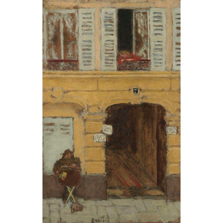 L'orgue de Barbarie ou Le joueur d'orgue - Pierre Bonnard | Reproduction Tableau Décoration murale affiche copie
