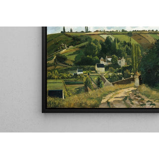 La Côte de Jalais, Pontoise - Camille Pissarro | Reproduction Tableau Décoration murale affiche copie