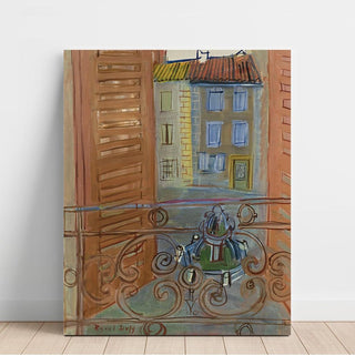 La Fontaine à Aspet - Raoul Dufy | Reproduction Tableau Décoration murale affiche copie