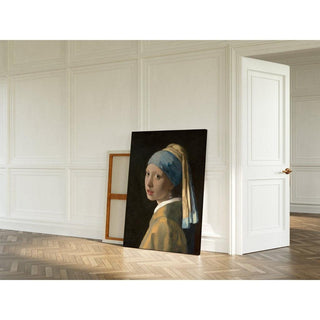 La Jeune fille à la perle de Johannes Vermeer | Reproduction Tableau Décoration murale affiche copie
