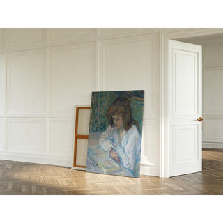 La Liseuse - Henri de Toulouse-Lautrec | Reproduction Tableau Décoration murale affiche copie