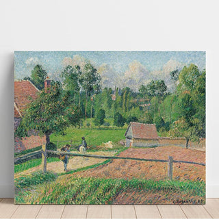 La Maison Delafolie à Éragny - Camille Pissarro | Reproduction Tableau Décoration murale affiche copie