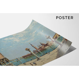 La Place Saint-Marc - Antonietta Brandeis | Reproduction Tableau Décoration murale affiche copie