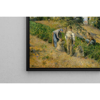 La Récolte, Pontoise - Camille Pissarro | Reproduction Tableau Décoration murale affiche copie