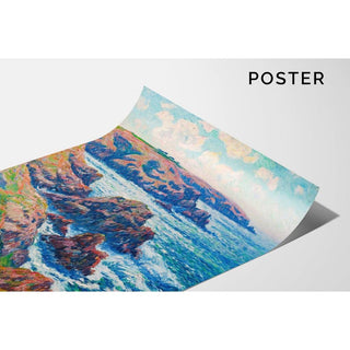 La Terre De Cléden, Point De Raz, Finistère - Henry Moret | Reproduction Tableau Décoration murale affiche copie