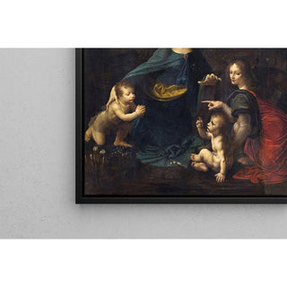 La Vierge aux rochers - Léonard de Vinci | Reproduction Tableau Décoration murale affiche copie