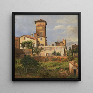 La Villa Malta à Rome - Johan Christian Dahl