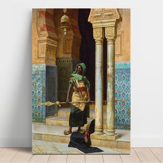 La garde nubienne - Ludwig Deutsch | Reproduction Tableau Décoration murale affiche copie